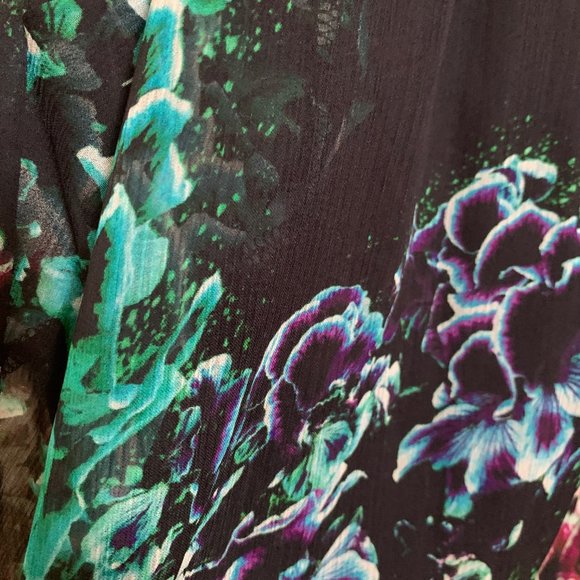 NWT Twelfth Street by Cynthia Vincent Silk Cocktail Mini Dress - Picture 3 of 9